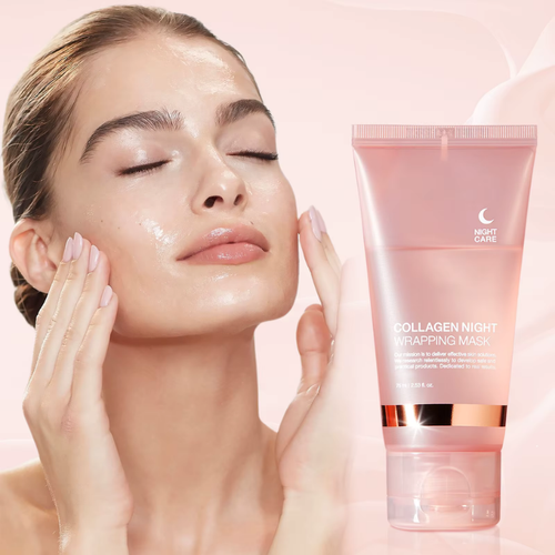 Masque peeling anti-âge au collagène – NIGHT CARE ✨
